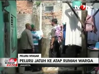 Dua Peluru Nyasar ke Rumah Warga di Kebayoran Lama