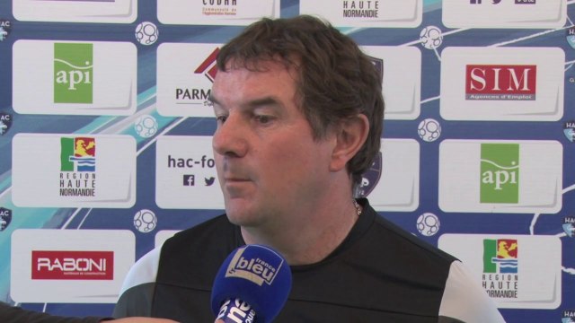 Avant HAC - CA Bastia, itv de Thierry Goudet