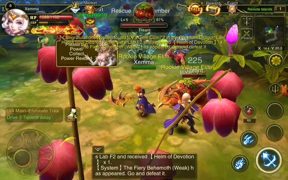 Rise of The Immortals - Android gameplay PlayRawNow