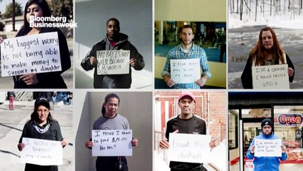 Video Portraits: Life at Minimum Wage