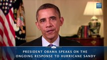 President Obama on the Ongoing Response to Hurricane Sandy