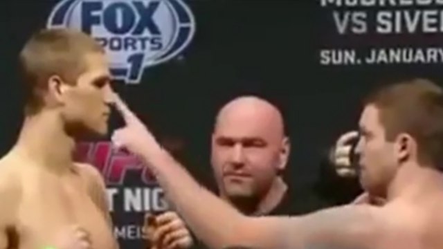 Un combattant MMA avec un superbe sens de l'humour