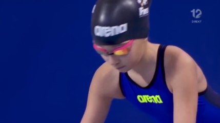Une fillette de 10 ans participe aux Mondiaux de natation