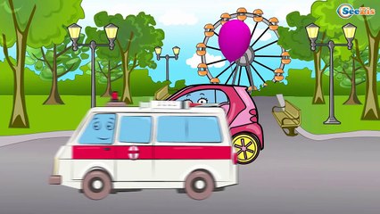 Мультфильм для детей: Как работает Подъемный кран. Строительная площадка.