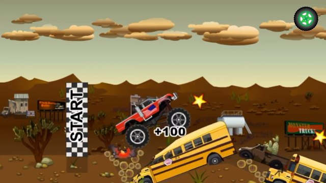 ✔ Монстр Трак Видео Игры для детей про Машинки - Все серии подряд ✔