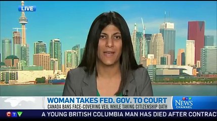 Sock puppet Naseem Mithoowani representing niqab woman suing Canada