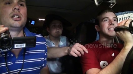 Massive 2.5" Hail Destroying Car