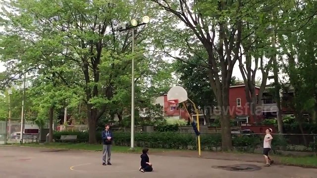 Most Awesome Basketball Shot. Ever.