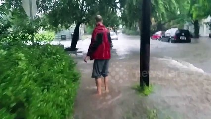Memorial day flood Central Austin