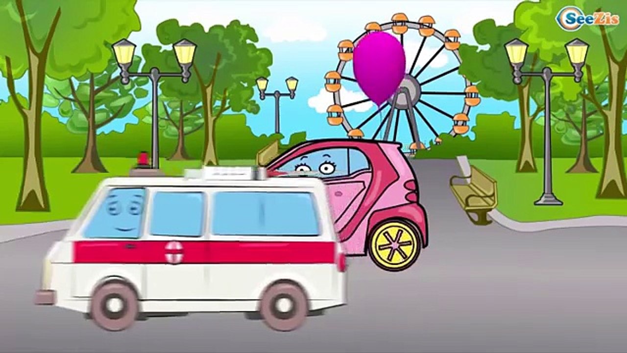 ✔ Мультфильм Машинки. Скорая Помощь лечит Строи...