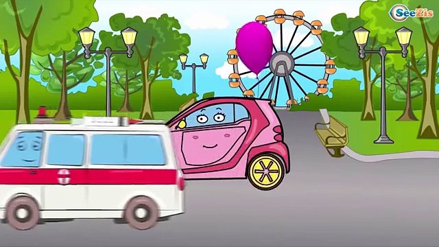 Мультики про Машинки Скорая Помощь лечит Монстр Трак Развивающие Мультфильмы для детей Новая серия