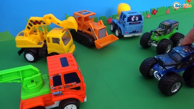Пожар в Городе Машинок Мультфильмы про машинки Монстр Трак!