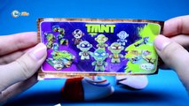 Unboxing Kinder Surprise Eggs Teenage Mutant Ninja Turtles  - Tractor Pavlik - Cartoons for children