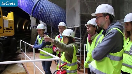 Visite du chantier RATP de la Ligne 12,  un voyage au centre de la terre