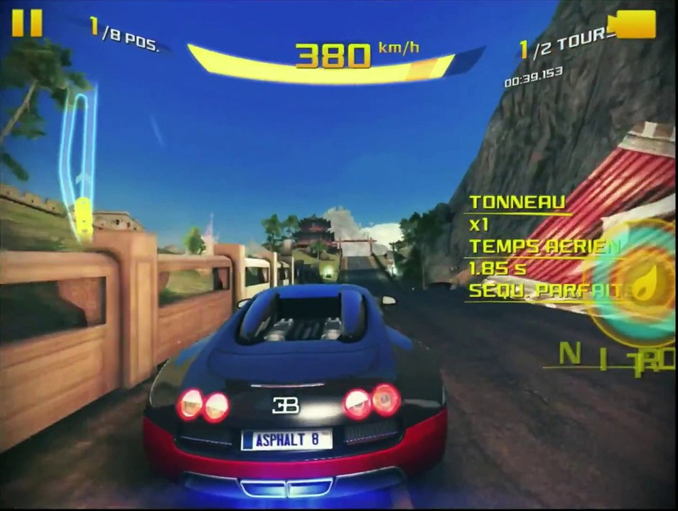 asphalt 8 airborne bugatti veyron grand sport 16 4