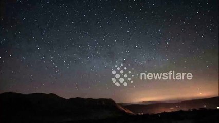Lyrid Meteor shower in Cumbria, UK