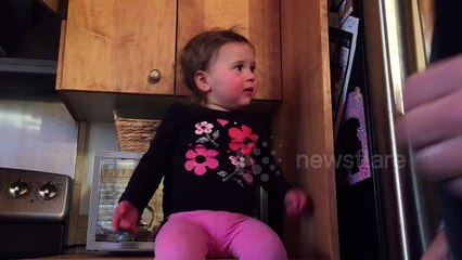 Kid demands yup yups