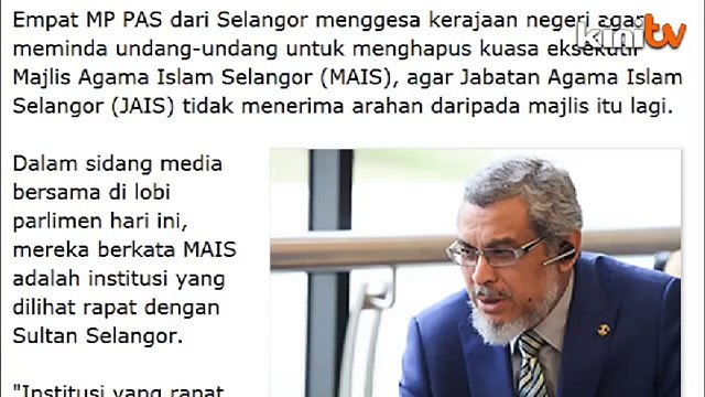 Cadang hapus kuasa MAIS: Khalid Samad mengaku tak salah