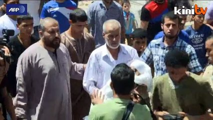 Ribuan ratapi kematian isteri, anak ketua tentera Hamas