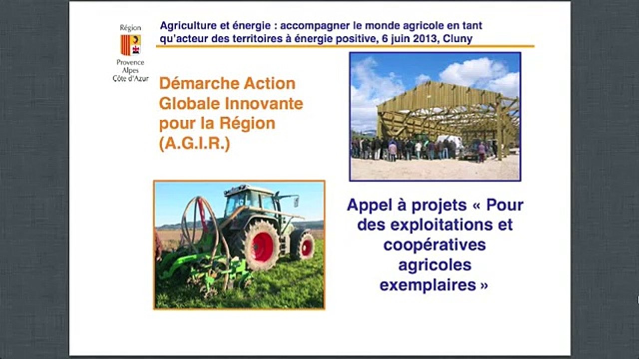 Démarche AGIR: appel à projets « Pour des exploitations et coopératives agricoles exemplaires »