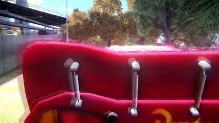 Disney Frozen Elsa ft Lightning McQueen Anna ft Dinoco Funny race