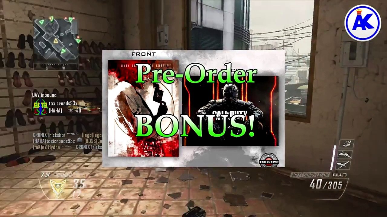 Pre-Order Bonus & No Time Limit In Domination - BO3 INFO (Black Ops 2 Gameplay)