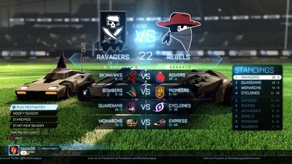 PS4 - Rocket League - Hownottoplay - Match 22 - Ravagers vs Rebels