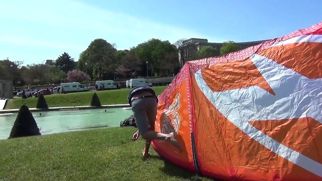 Kitesurfing in Paris
