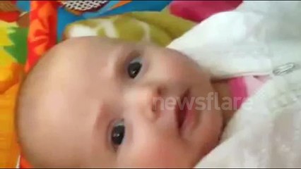 Baby's first words!
