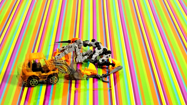 Lego Hero Factory Transformers for kids - Lego cartoon Tractor Pavlik