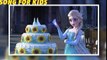 Queen Elsa Frozen Fever Princess Anna Playdoh Birthday Cake Snowman Olaf Parody Play-doh Fun