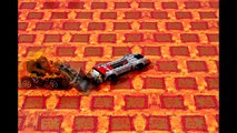Lego Fire Truck Transformers cartoon for kids - Tractor Pavlik - children Lego cartoon
