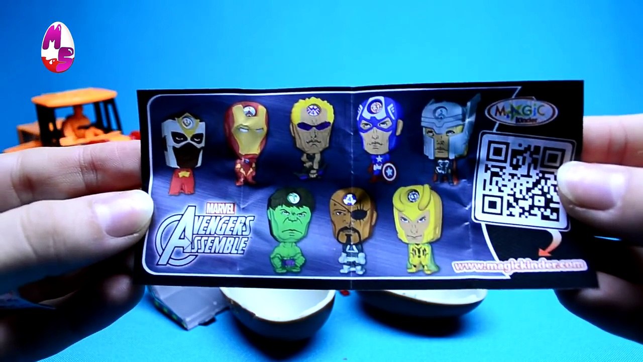 Cartoons for children: Kinder Surprise Toys, New cartoons - Tractor Pavlik!