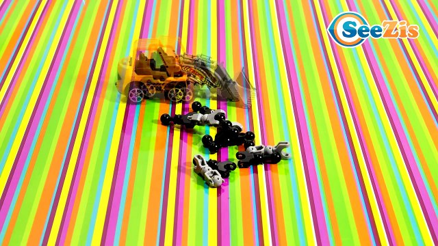 Lego Robot Transformers Toys Compilation - Tractor Pavlik - All Episodes Lego Cartoon for Children