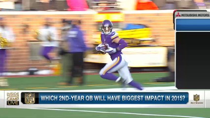 Which second year QB will have the biggest impact in 2015?