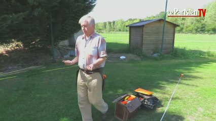 Rencontre avec un sourcier à la recherche d' eaux souterraines