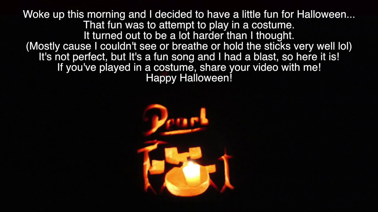 Iron Man - Drum Cover - Black Sabbath - Halloween Cover