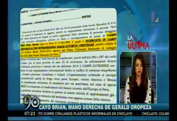 Caso Oropeza: capturan a Brian Camps, mano derecha de prófugo