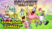 SPONGEBOB ZOMBIES!!! (Call Of Duty WaW Custom Zombies & Funny Moments!)