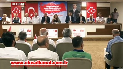Türk Dayanışma Konseyi'nden teröre karşı birlik bildirisi