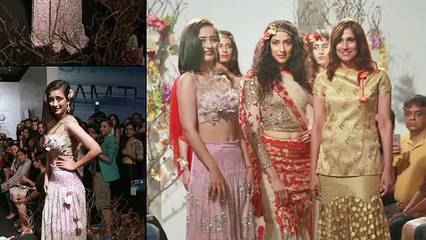 Akshara Haasan's Seductive Ramp Walk at IBFW 2015