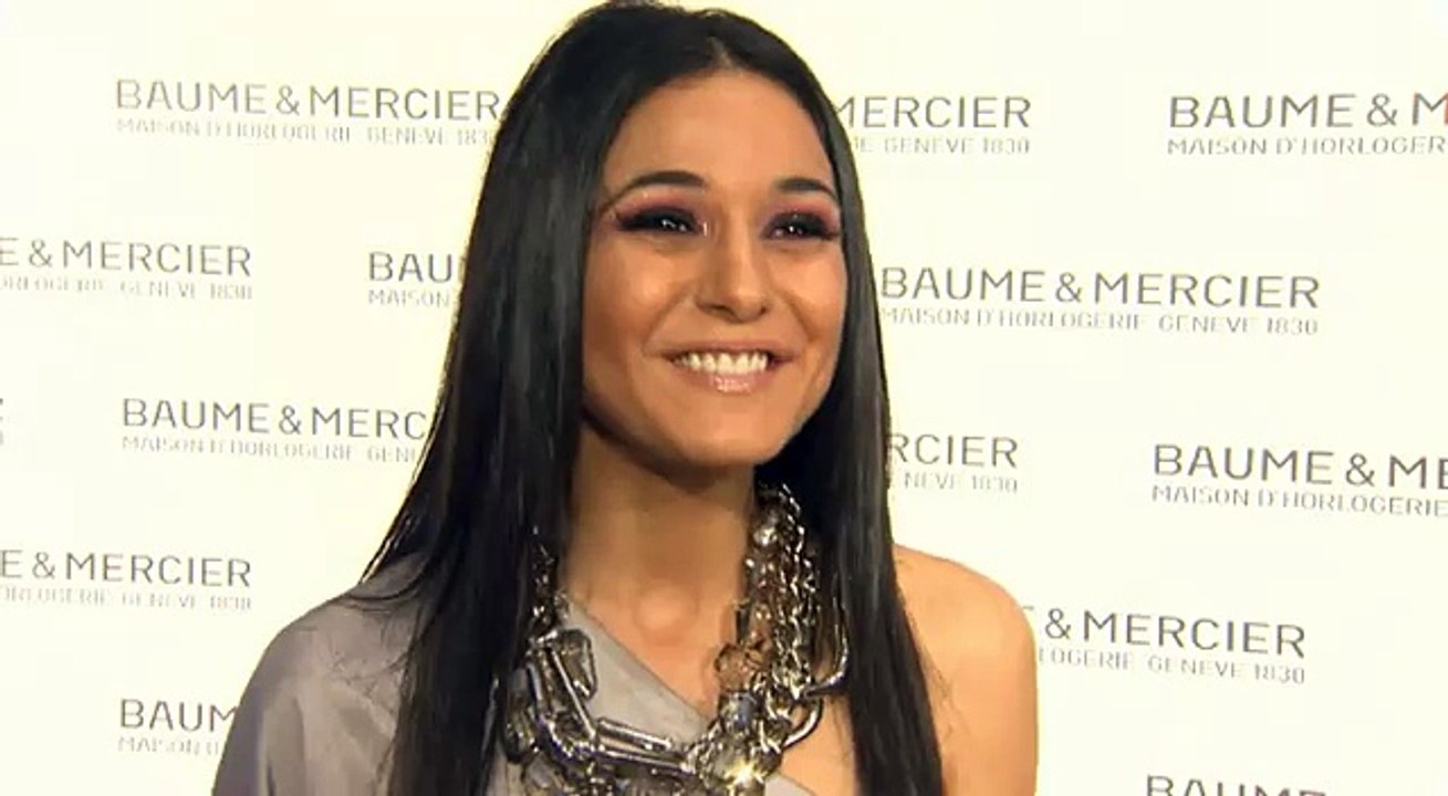 Emmanuelle Chriqui, actress at Baume & Mercier's SIHH 2011 Geneva