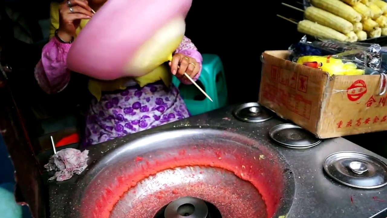 How to make a flower shaped candyfloss