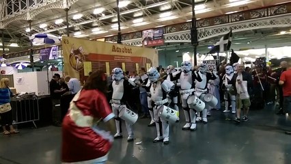 Storm trooper marching band