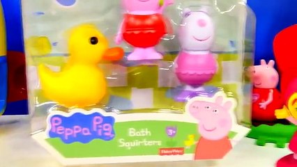 Peppa Pig Team Umizoomi and Dora The Explorer Water Squirter Bath Toys by Disney Cars Toy Club