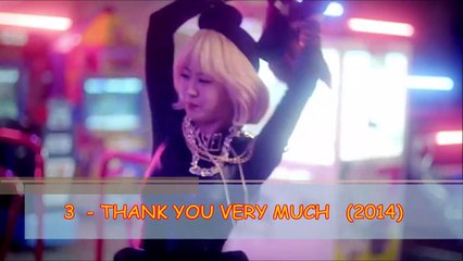 My Personal TOP 5 songs of KPOP Girl Group BESTIE