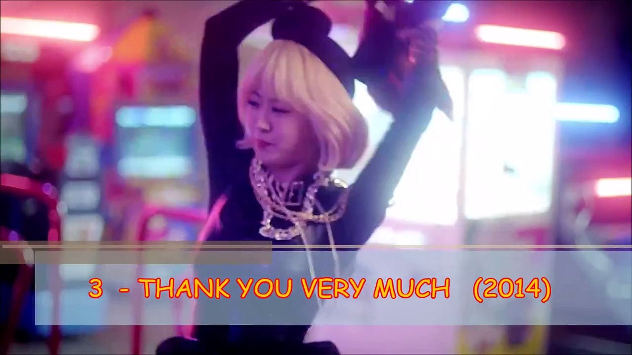 My Personal TOP 5 songs of KPOP Girl Group BESTIE