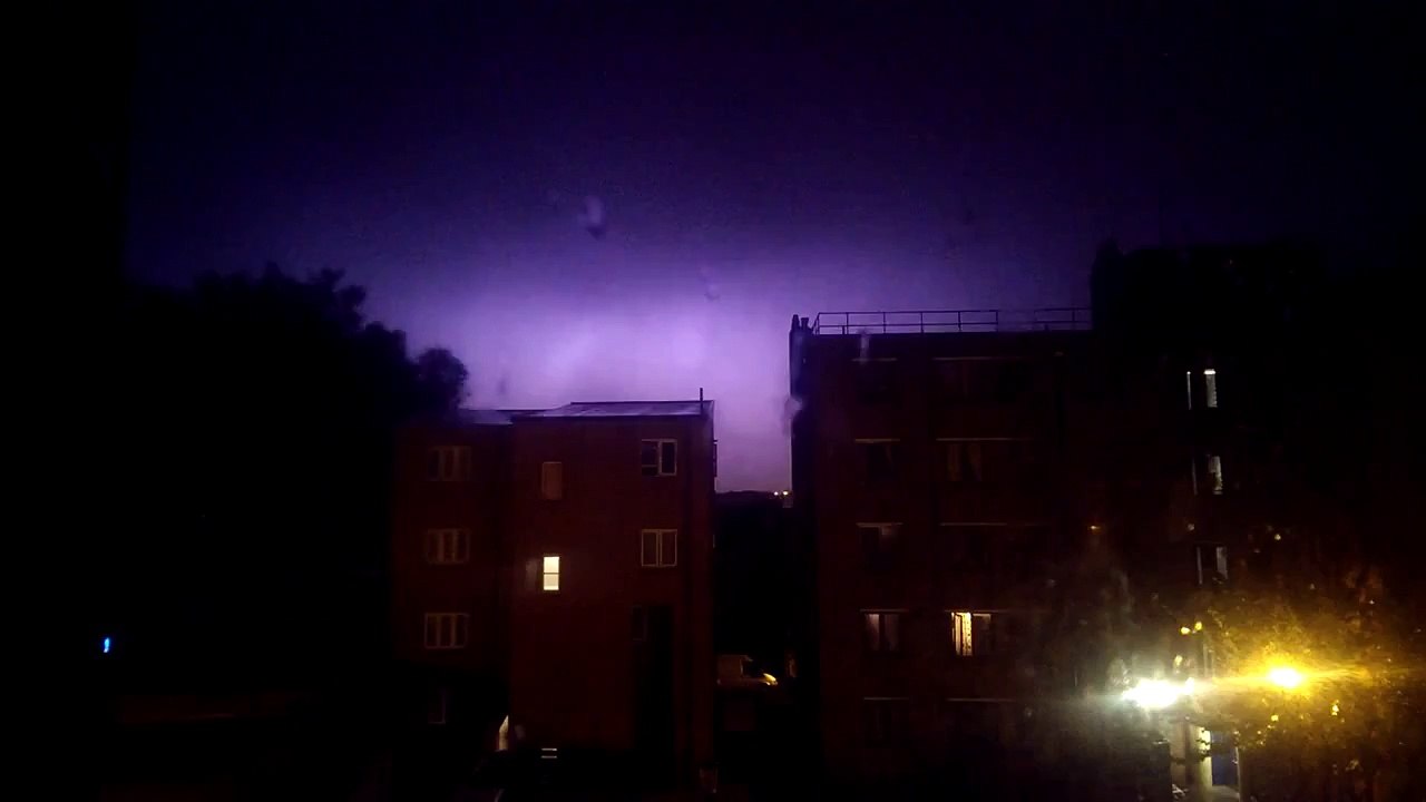 Lightning over London