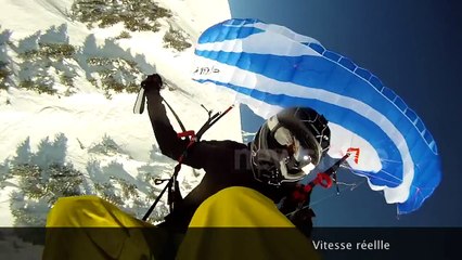 Crash Speedriding French Alps