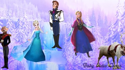Finger Family Song Frozen Rhymes Song & Cartoon Daddy Finger Disney for Kids